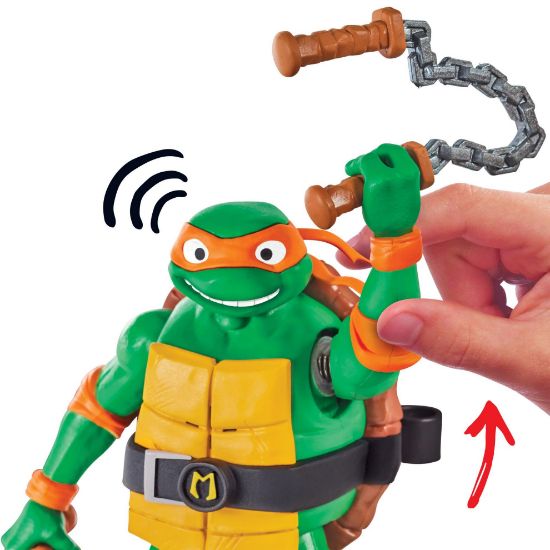 83353CO TMNT MOVIE NINJA SHOUTS MICHAELANGELO