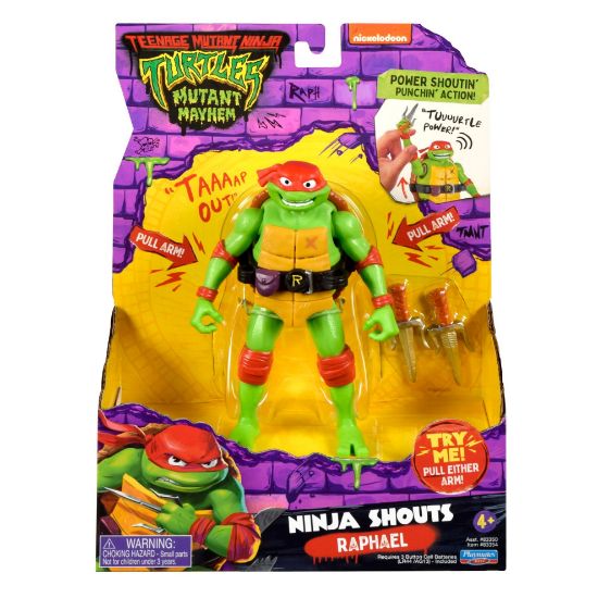 83354CO TMNT MOVIE NINJA SHOUTS RAPHAEL