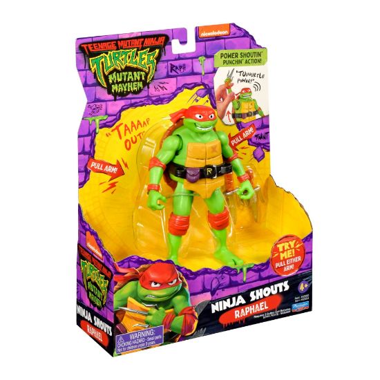 83354CO TMNT MOVIE NINJA SHOUTS RAPHAEL