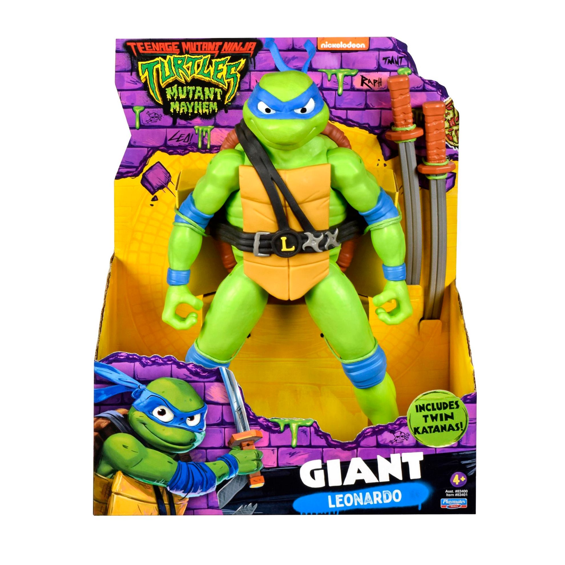 Teenage Mutant Ninja Turtles Movie Giant leonardo