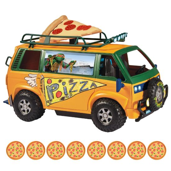 83468CO TMNT MOVIE PIZZAFIRE VAN