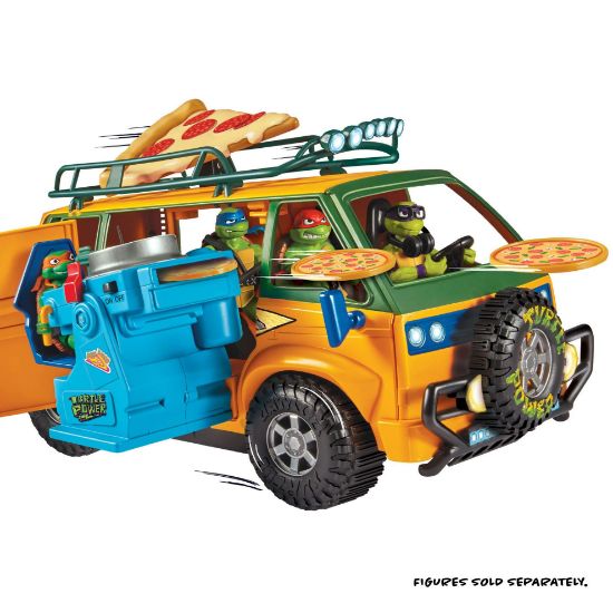 83468CO TMNT MOVIE PIZZAFIRE VAN