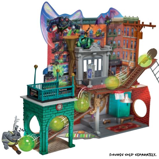 83478CO TMNT MOVIE SEWER LAIR PLAYSET 