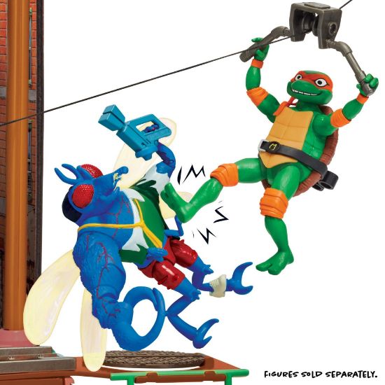 83478CO TMNT MOVIE SEWER LAIR PLAYSET 