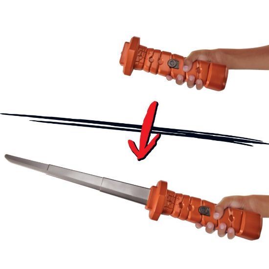 Teenage Mutant Ninja Turtles Movie Leonardo's Transforming Katana Sword-83531CO