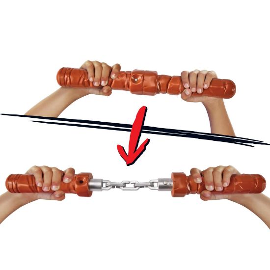 Teenage Mutant Ninja Turtles Movie Michelangelo Transforming Nunchaku-83533CO