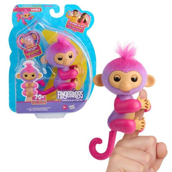 Fingerlings Monkey Purple - Charli