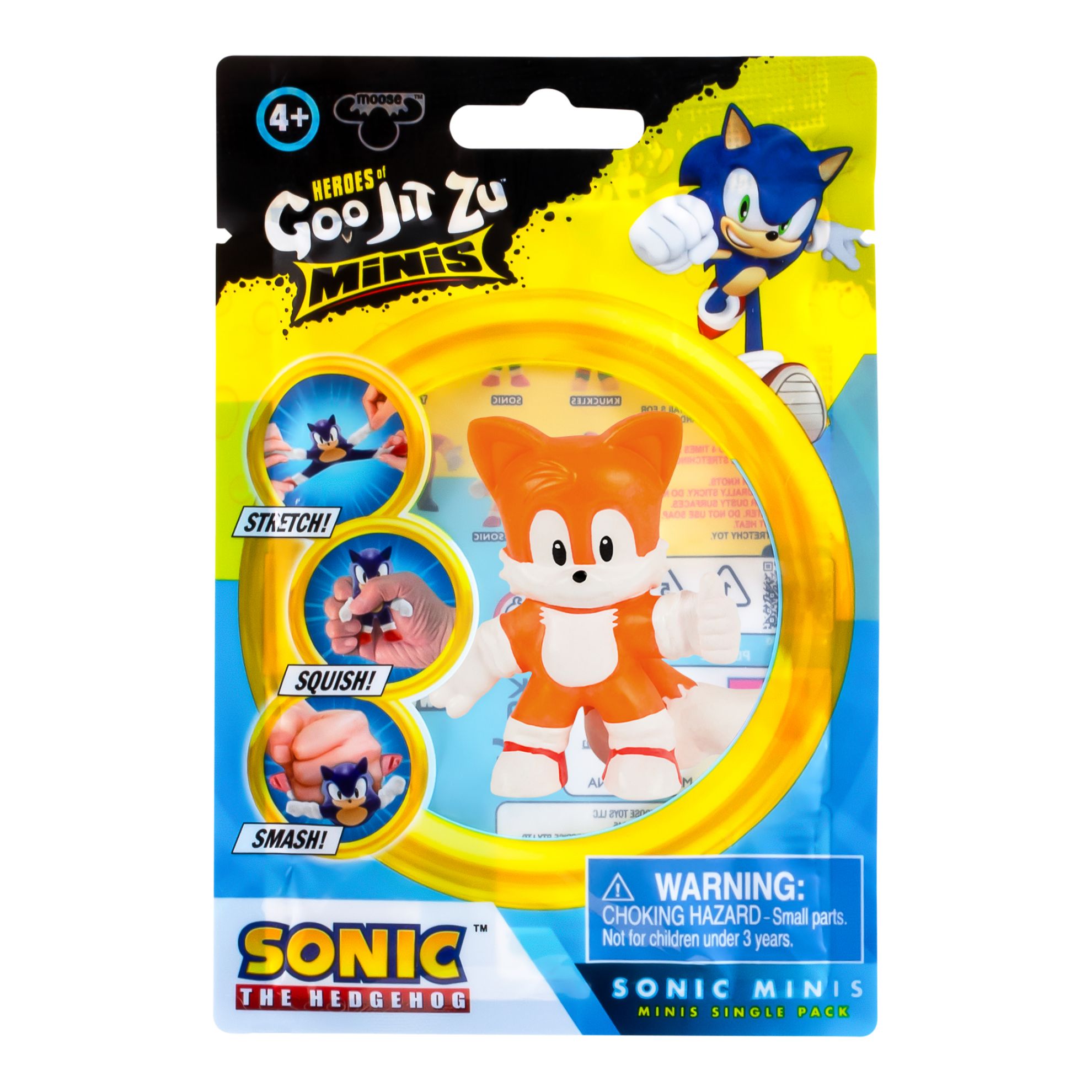 Heroes Of Goo Jit Zu Sonic The Hedgehog Minis -  Metalic Tails