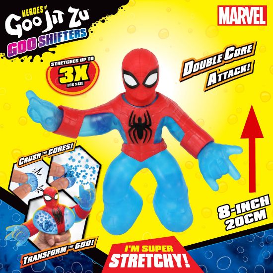 Heroes of Goo Jit Zu Marvel Goo Shifters Supagoo Spiderman