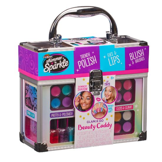 Shimmer N Sparkle Glam and Go Beauty Caddy