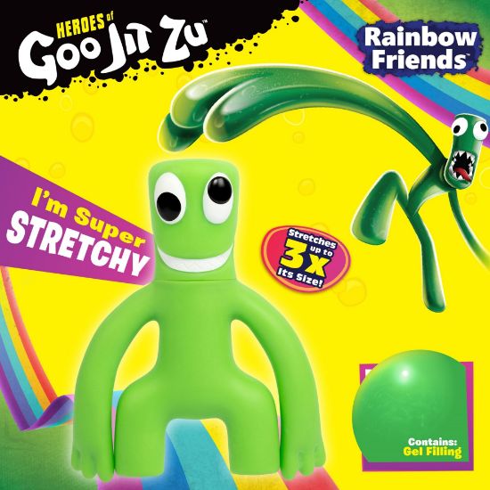 Heroes Of Goo Jit Zu Rainbow Friends - Green