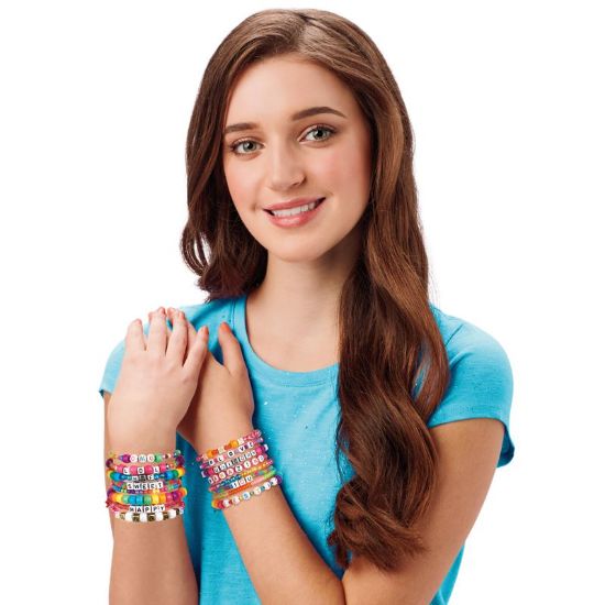 Shimmer N Sparkle ABC Fashion Bead Bracelet-17883