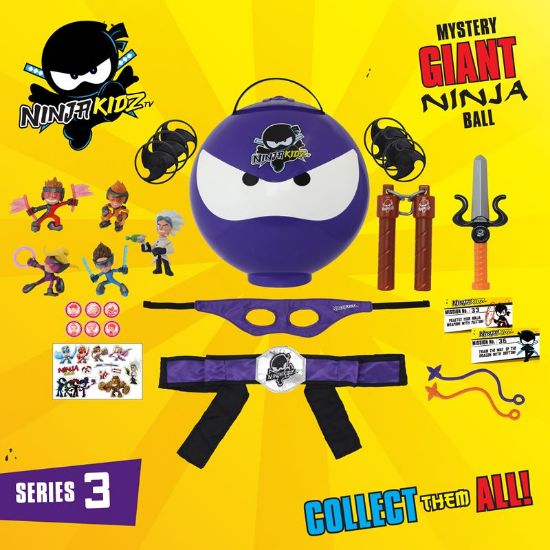 Ninja Kidz Giant Ninja Head-61104