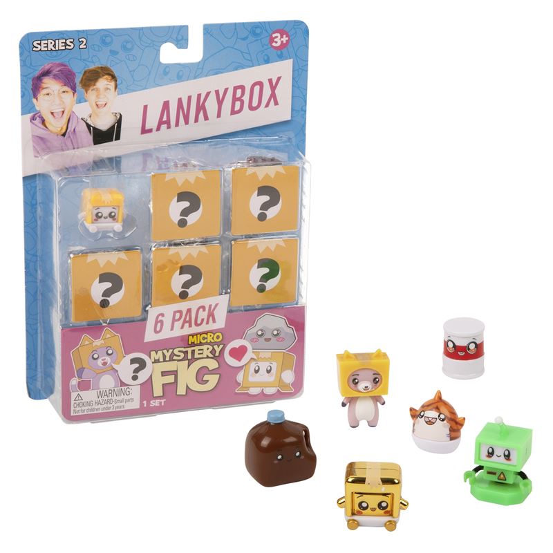 LankyBox Micro Mystery Figure 6 Pack