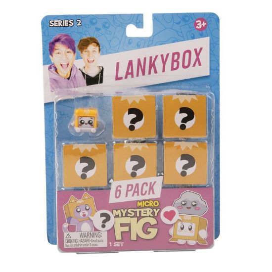 LankyBox Micro Mystery Figure 6 Pack