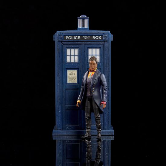 Doctor Who Fugitive Doctor and Tardis Collector Figure Set