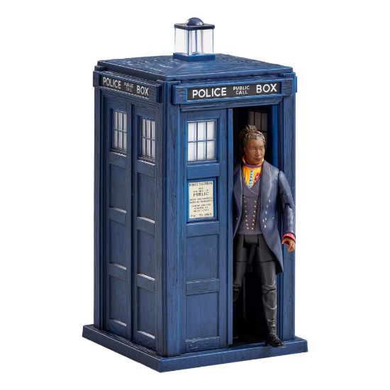 Doctor Who Fugitive Doctor and Tardis Collector Figure Set