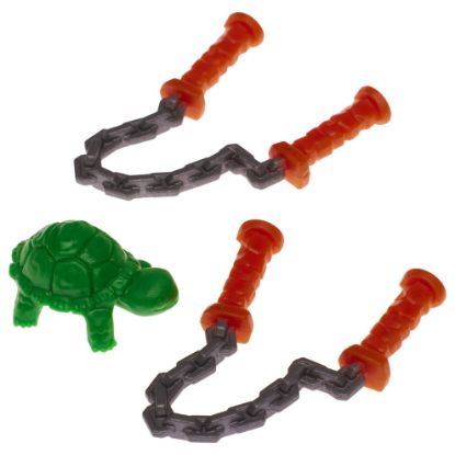 Spare Parts-TMNT Basic Figure Michaelangelo Accessories-83259CO.3