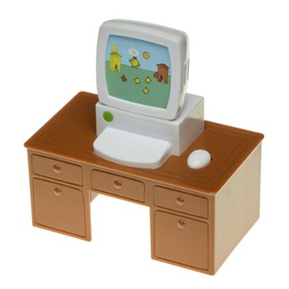 Spare Parts-Peppa Pig Wooden Playhouse-Computer Desk-07004.9