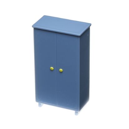 Spare Parts-Peppa Pig Wooden Playhouse-Blue Wardrobe-07004.11