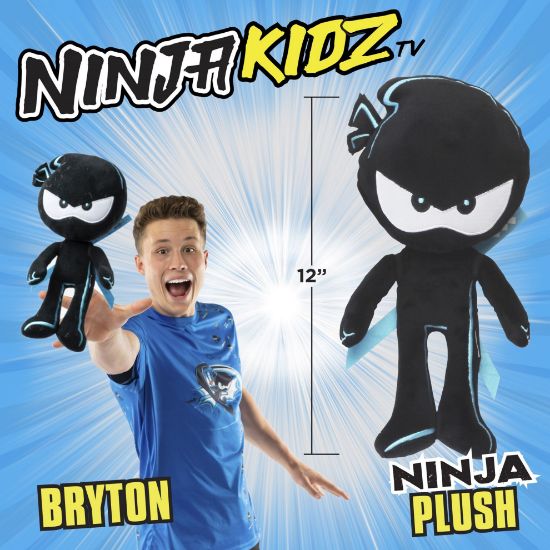 Ninja Kidz Plush-Bryton-61177