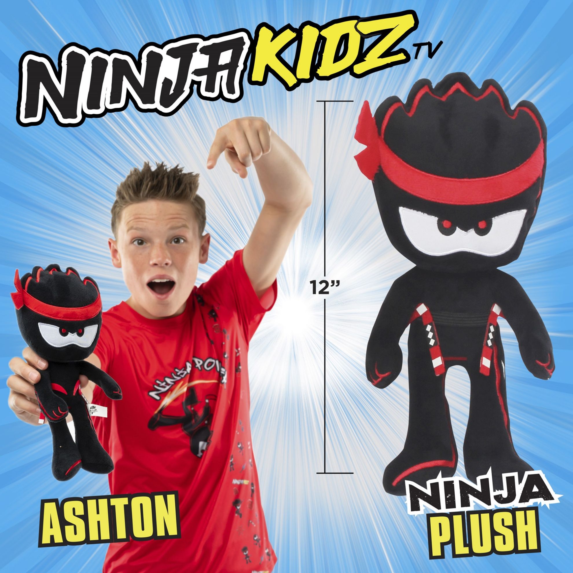 Ninja Kidz Plush - Ashton