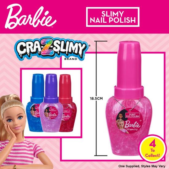Barbie Nail Polish Slime 