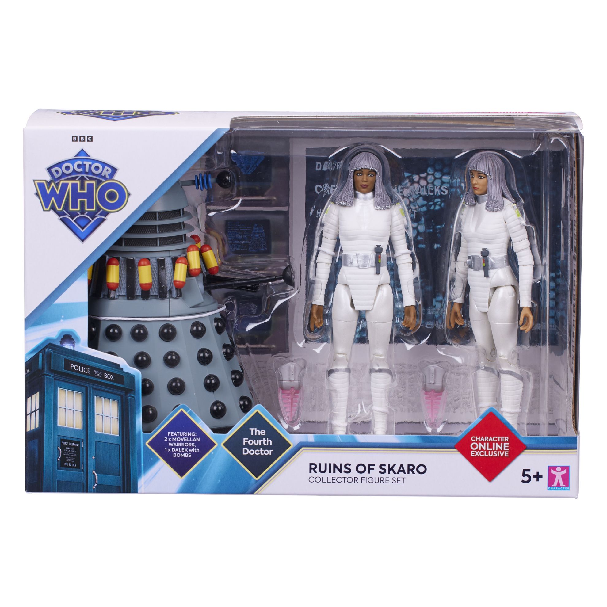 Doctor Who Ruins of Skaro Collector Figure Set Character Toys