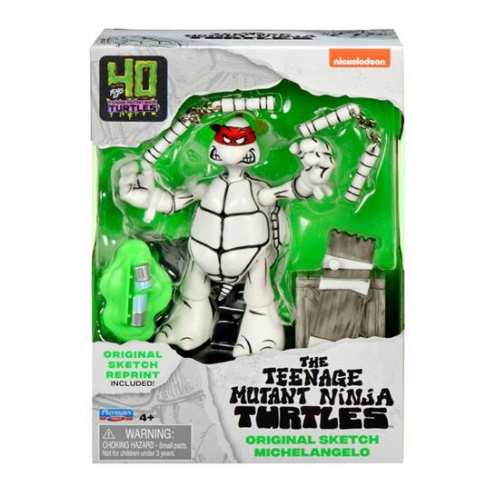 Teenage Mutant Ninja Turtles: Original Black And White Sketch Michelangelo-81063CO