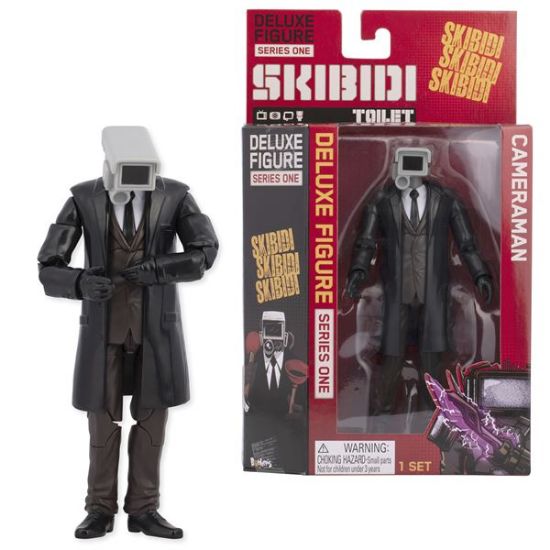 Skibidi Toilet Deluxe Figure-Cameraman-1381
