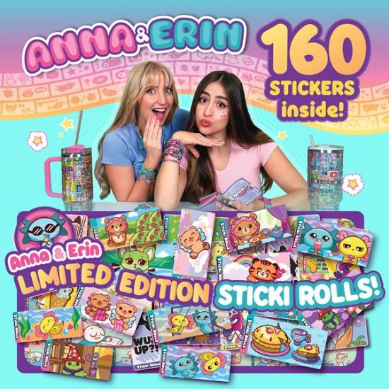 Sticki Rolls Anna & Erin BFF Pack-SR600