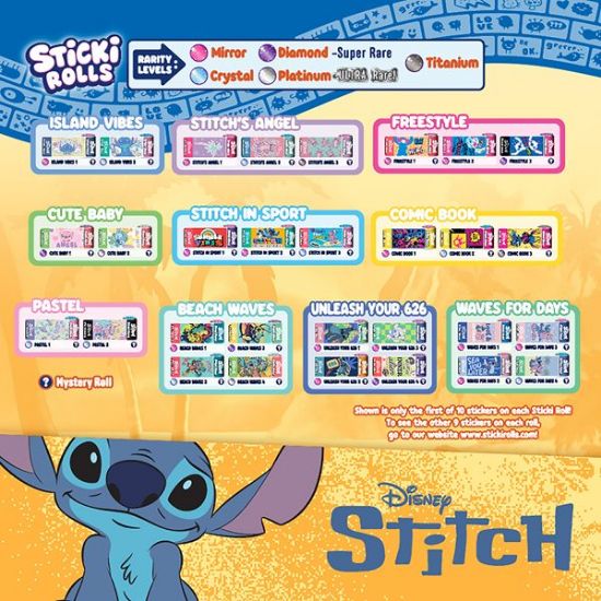 Sticki Rolls Stitch Pendant Pack-SR460