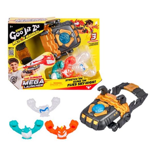 42989-Heroes of Goo Jit Zu Meteor Madness Goo Slinger Mega Launcher
