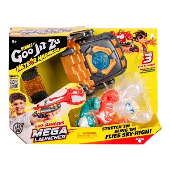 42989-Heroes of Goo Jit Zu Meteor Madness Goo Slinger Mega Launcher