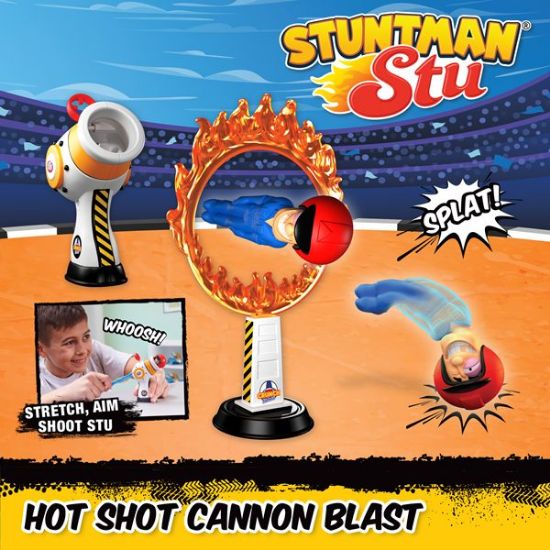 08198-Stuntman Stu Hot Shot Cannon Blast
