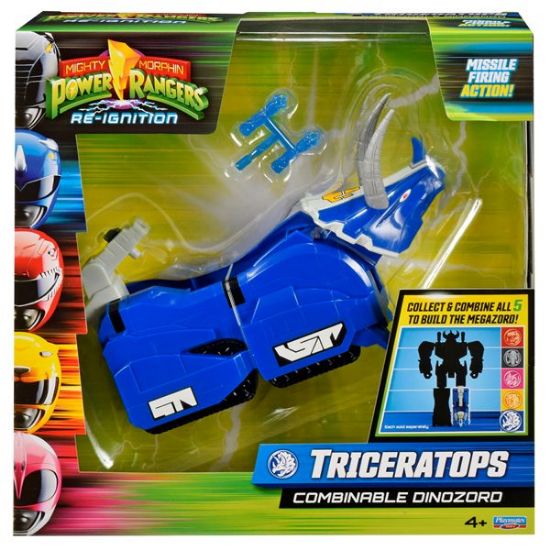 Mighty Morphin Power Rangers Triceratops Combinable Dinozord-68601CO