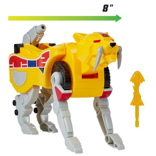 Mighty Morphin Power Rangers Sabertooth Tiger Combinable Dinozord-68602CO