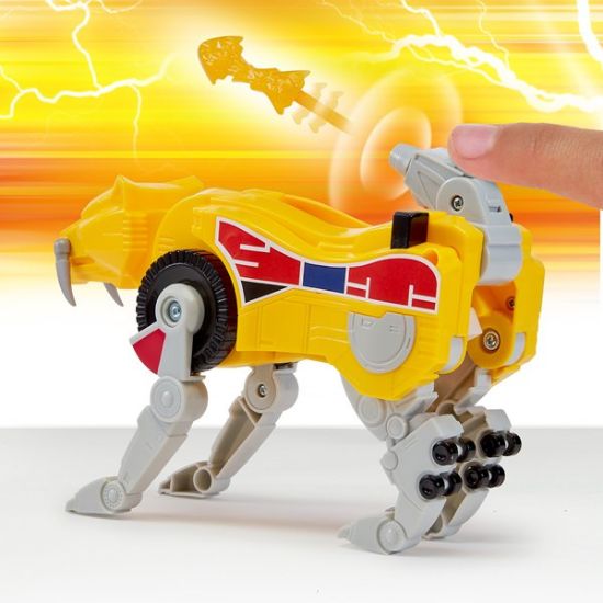 Mighty Morphin Power Rangers Sabertooth Tiger Combinable Dinozord-68602CO
