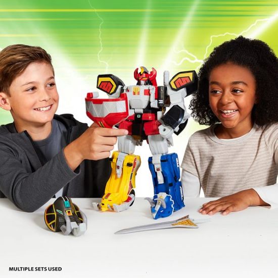 Mighty Morphin Power Rangers Sabertooth Tiger Combinable Dinozord-68602CO