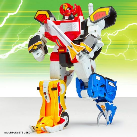 Mighty Morphin Power Rangers Sabertooth Tiger Combinable Dinozord-68602CO