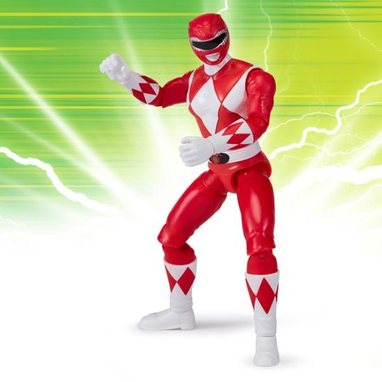 Mighty Morphin Power Rangers Tyrannosaurus Battle Bike with Red Ranger-68661CO