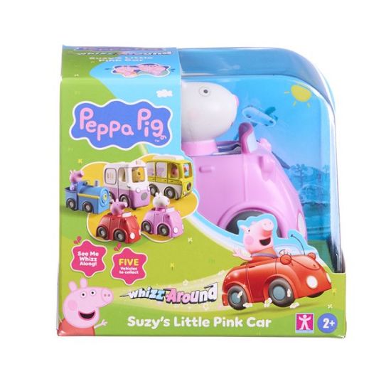Peppa Pig Whizz-Around-Suzy's Little Pink Car-08340