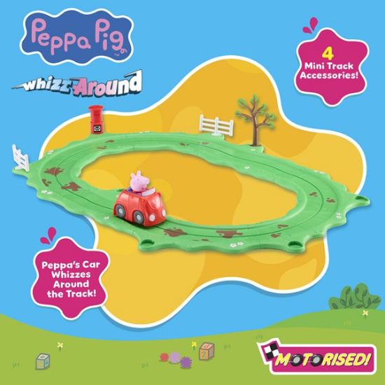 Peppa Pig Whizz-Around-Peppa's Little Red Car Set-08343