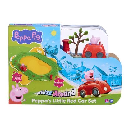 Peppa Pig Whizz-Around-Peppa's Little Red Car Set-08343