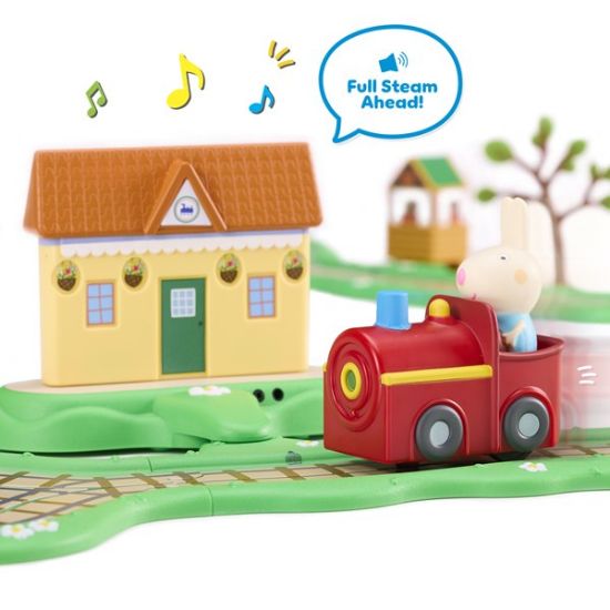 Peppa Pig Whizz-Around-Clickety Clack Train Set-08344