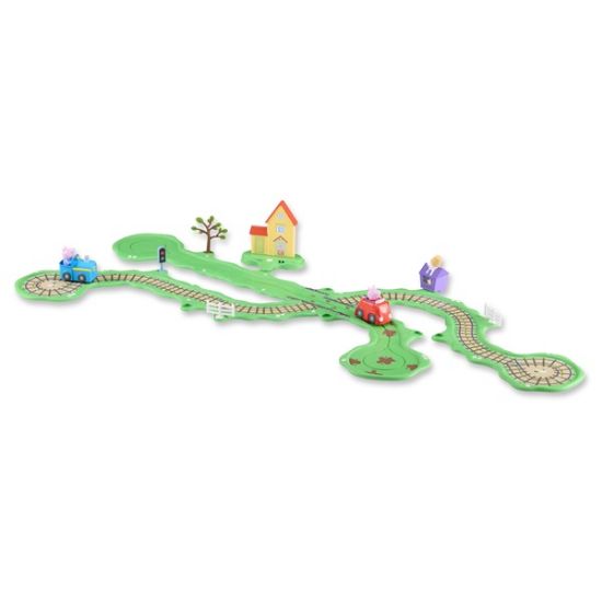 Peppa Pig Whizz-Around-Peppa's Runabout Town Set-08346