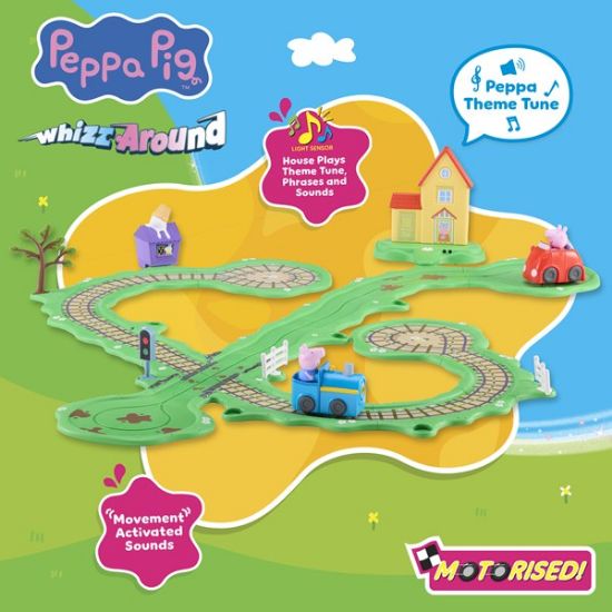 Peppa Pig Whizz-Around-Peppa's Runabout Town Set-08346