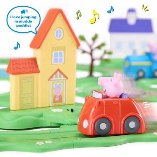 Peppa Pig Whizz-Around - Peppa's Great Big World Set-08347