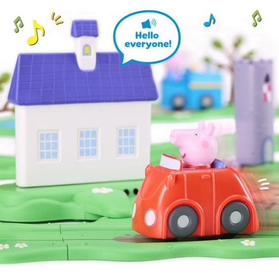 Peppa Pig Whizz-Around - Peppa's Great Big World Set-08347