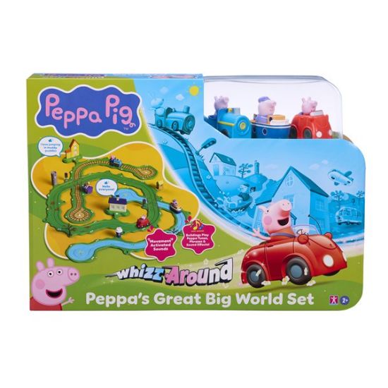 Peppa Pig Whizz-Around - Peppa's Great Big World Set-08347